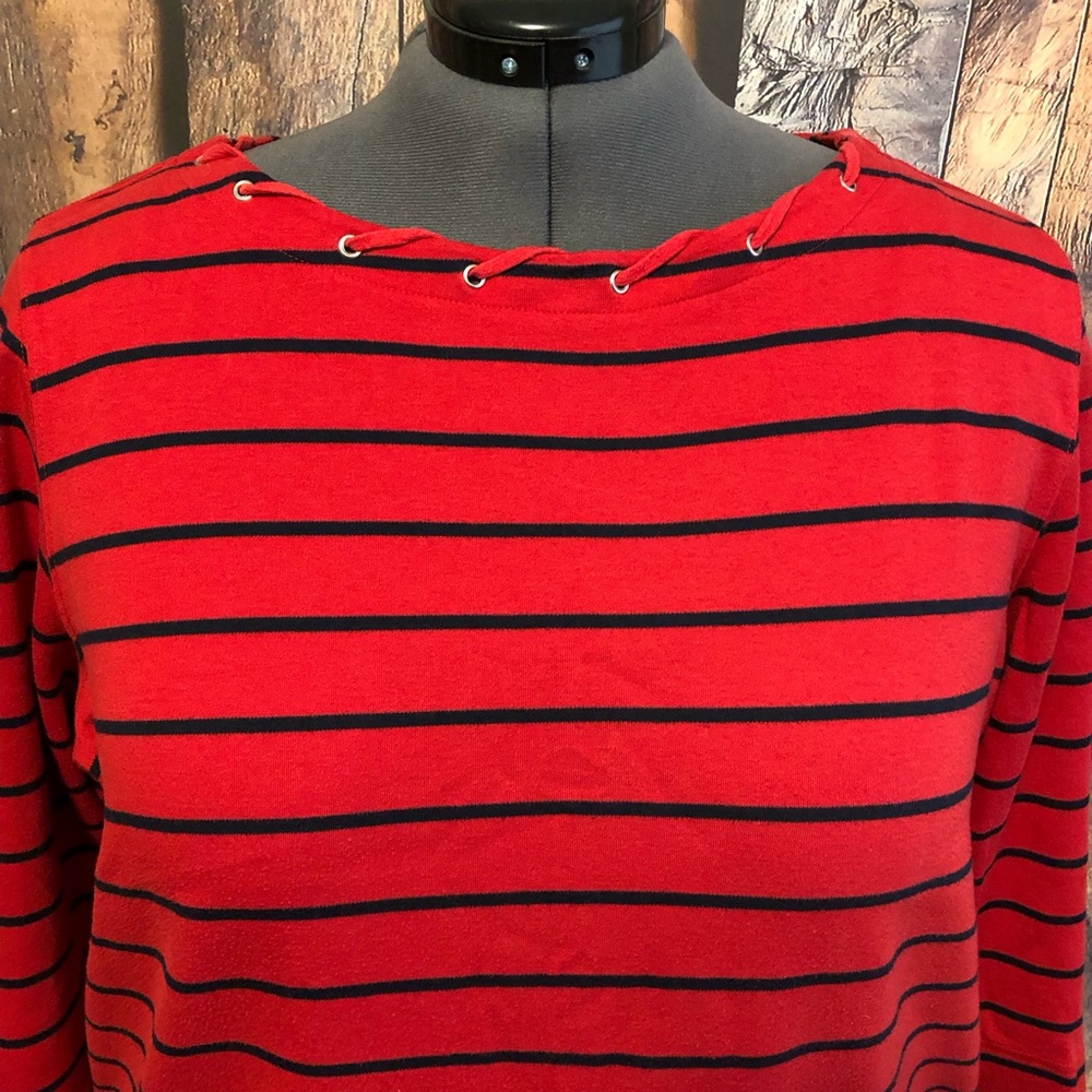 30/32 Avenue striped knit top